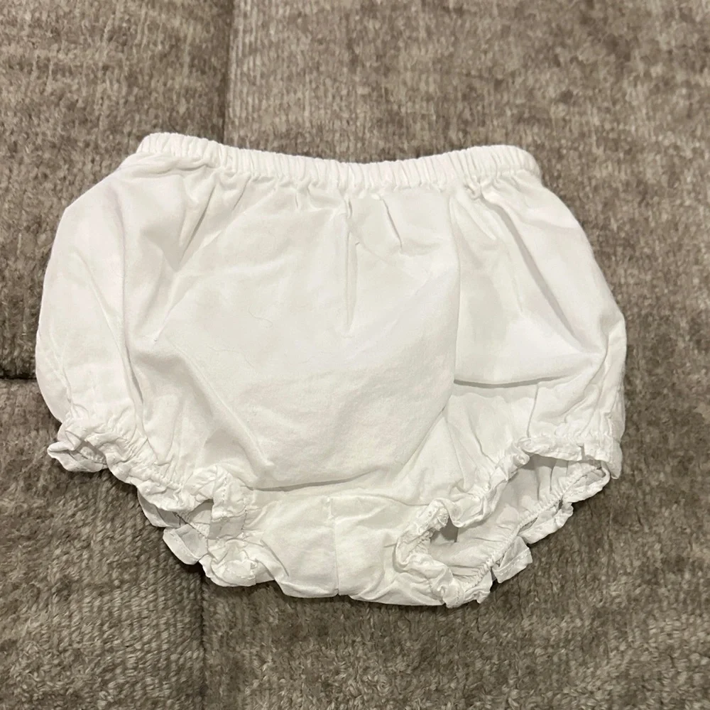 Janie and Jack Baby Girl Striped Top Bloomers Set 6-12M EUC